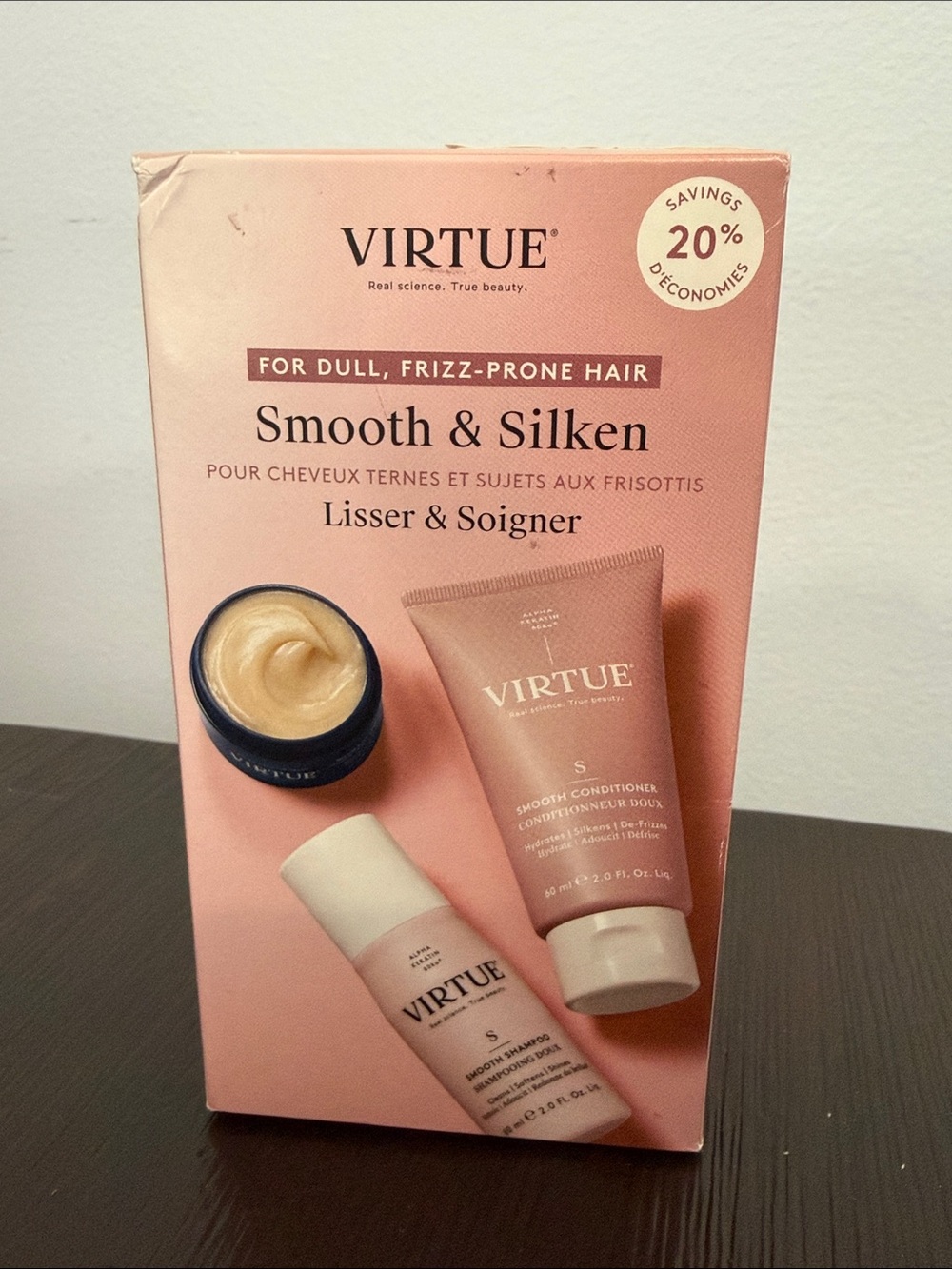 Virtue Smooth & Silken Hair Set - Travel Size